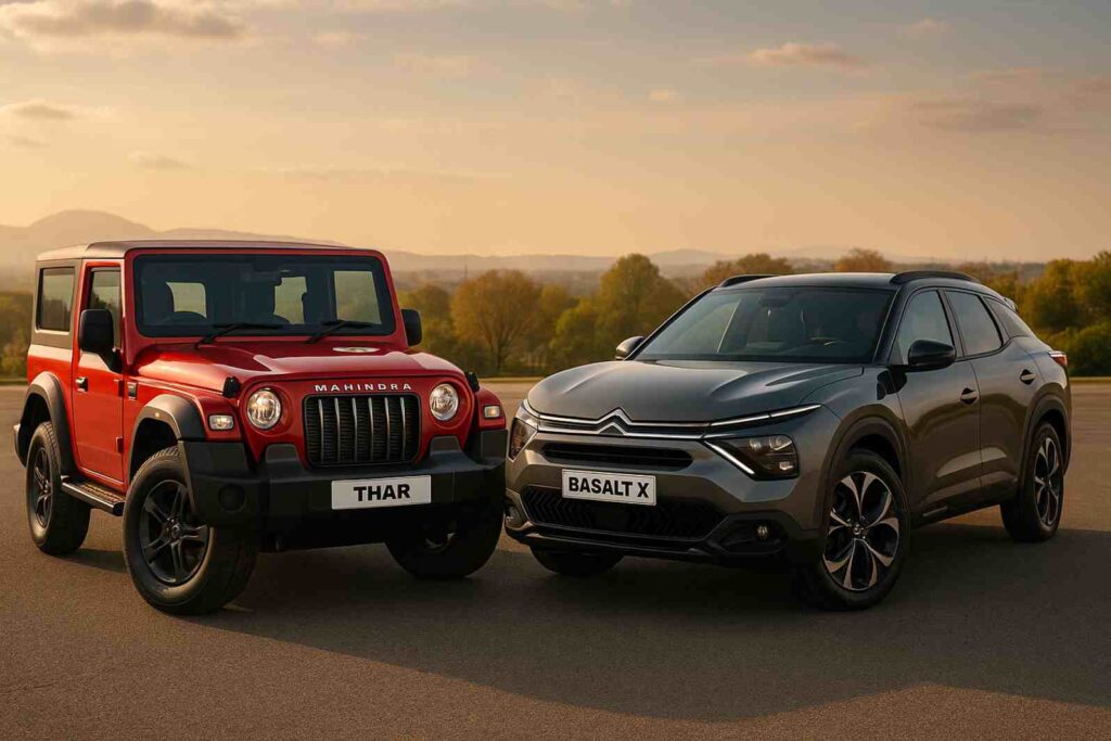 Latest Facelifts: Mahindra Thar and Citroen Basalt X